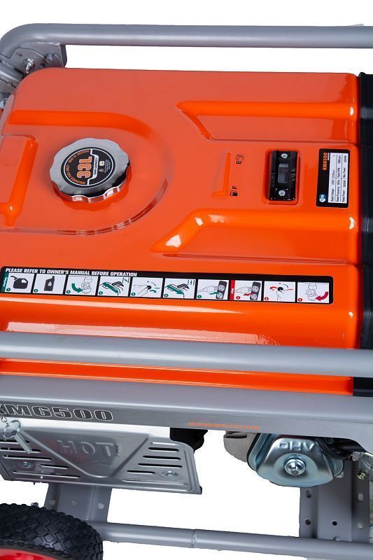 Бензиновый генератор TOR KM6500H вид модели бензиновый генератор tor km6500h