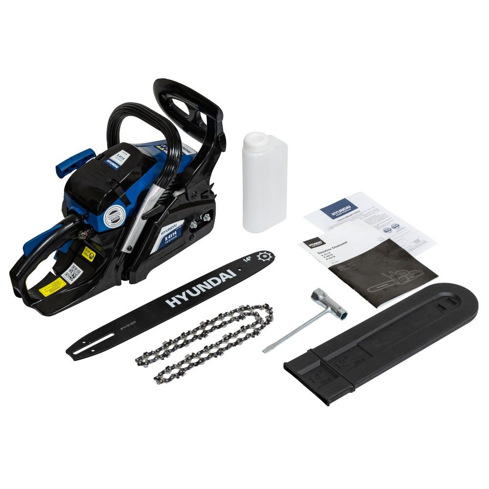 вид модели бензопила hyundai x-4114