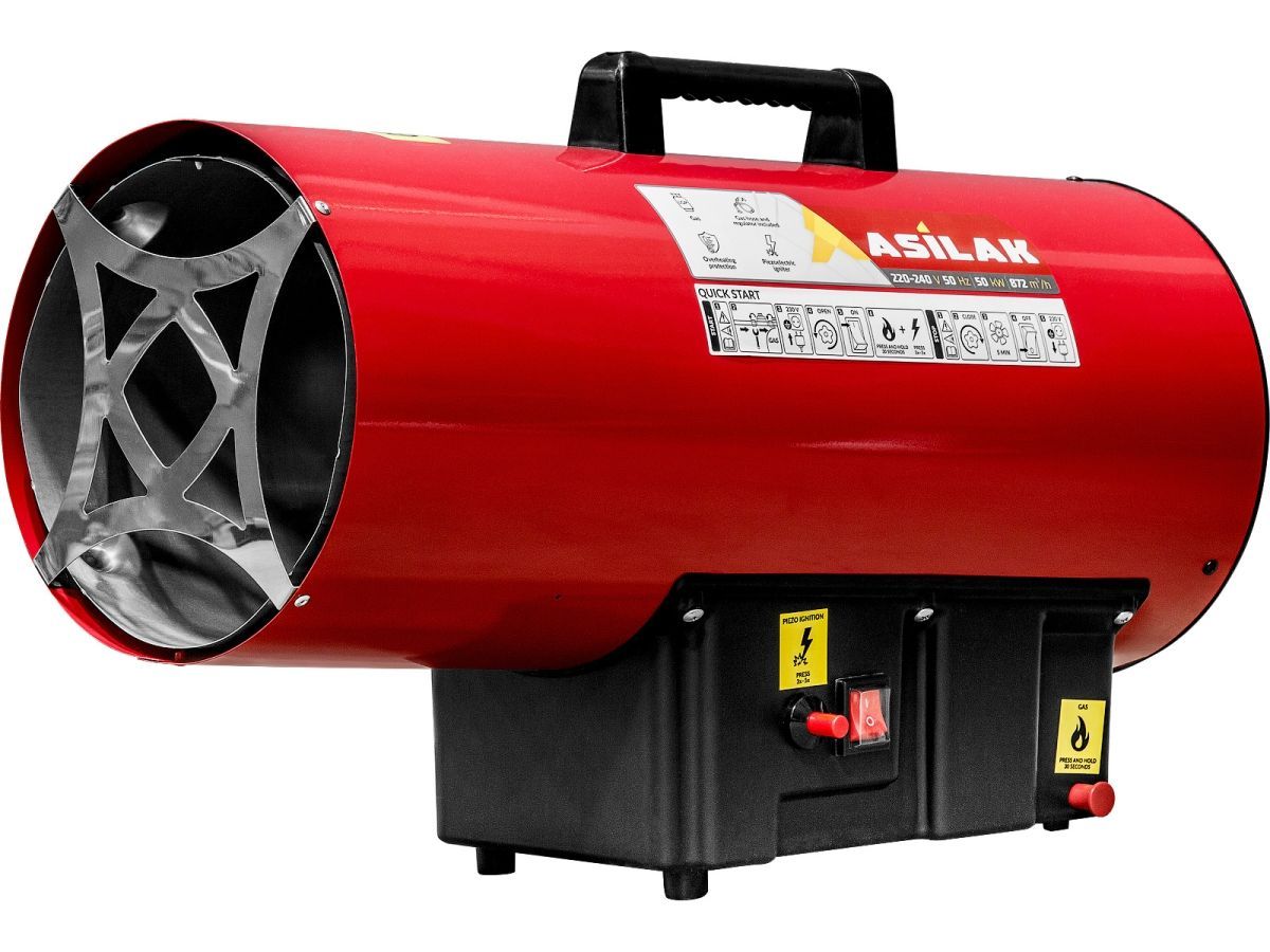 вид модели пушка тепловая газовая asilak slg-50000