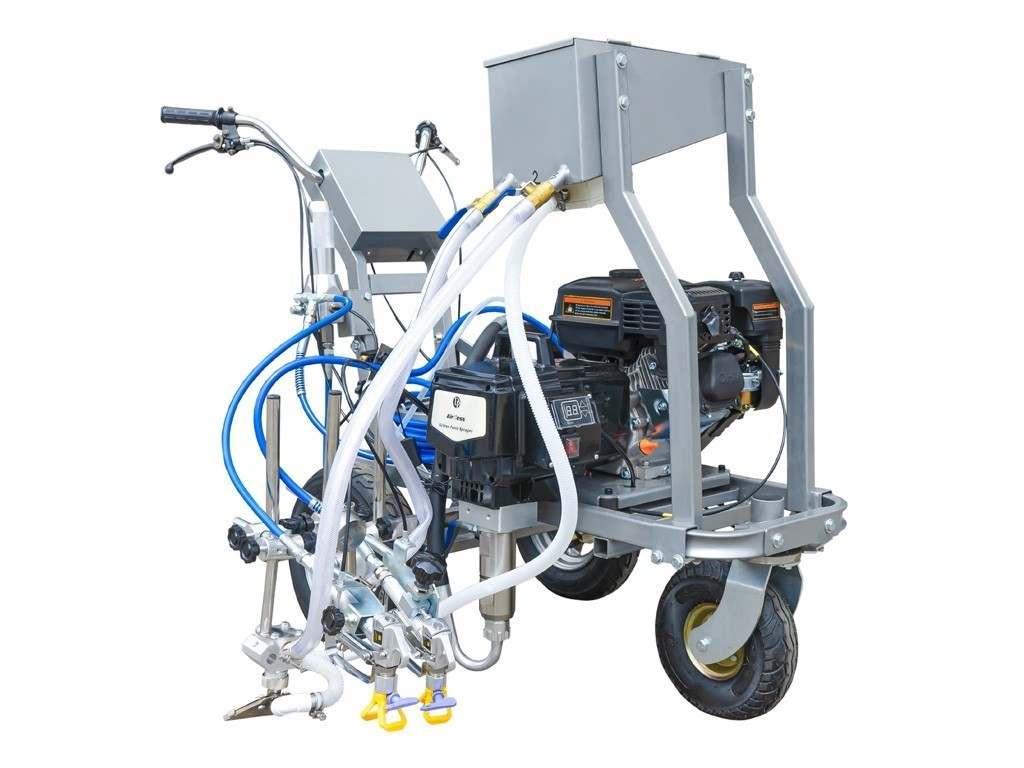 Разметочная машина Dino-Power DP-6335L вид модели разметочная машина dino-power dp-6335l