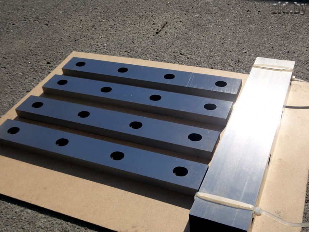 Ножи для гильотинных станков (промышленные) вид модели ножи для гильотинных станков (промышленные)