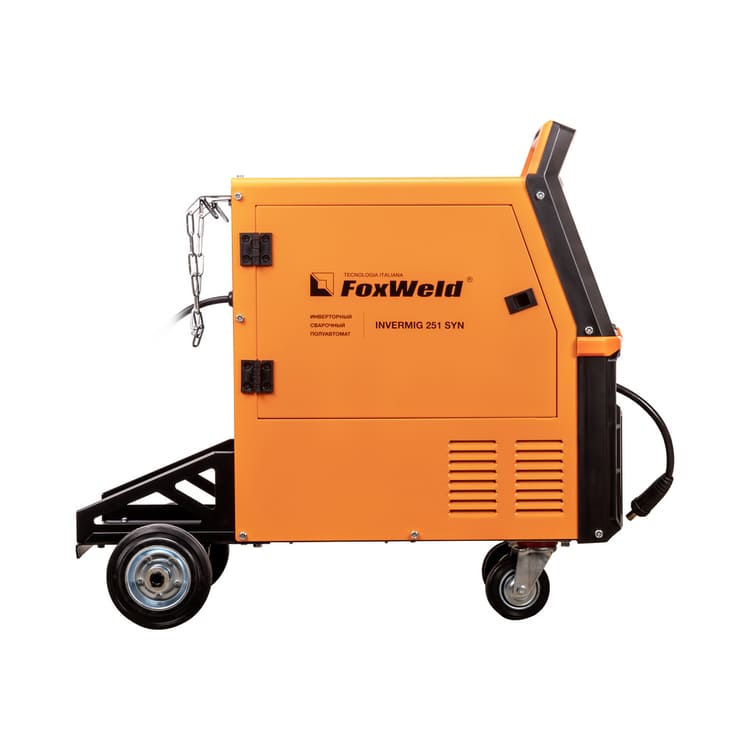 Сварочный полуавтомат Foxweld INVERMIG 251 SYN вид модели сварочный полуавтомат foxweld invermig 251 syn