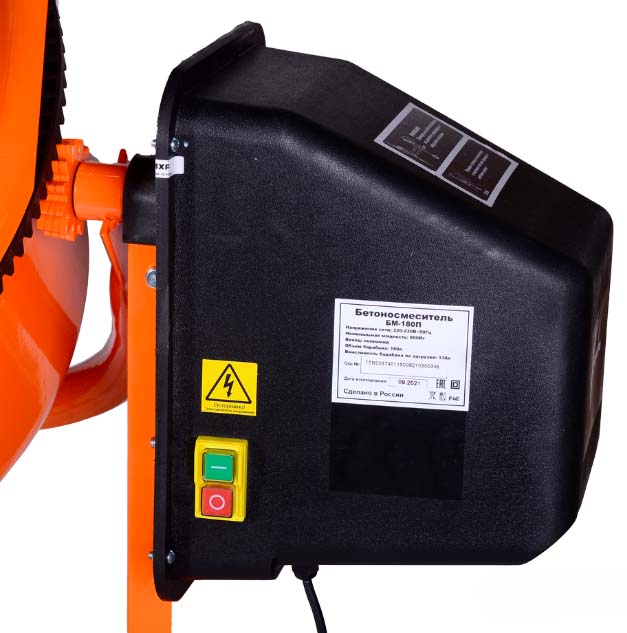 Бетономешалка Вихрь БМ-180П вид модели бетономешалка вихрь бм-180п