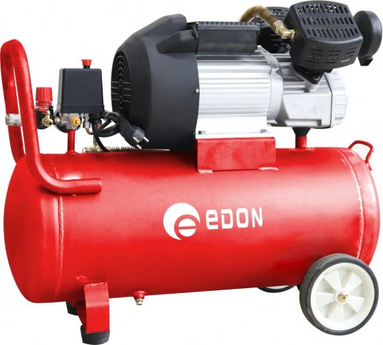 общий вид модели компрессор воздушный edon oac-50/2200d