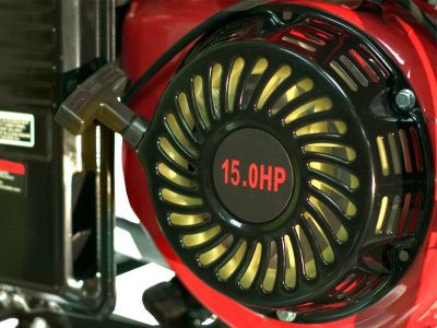 вид модели бензогенератор hamer 6000m