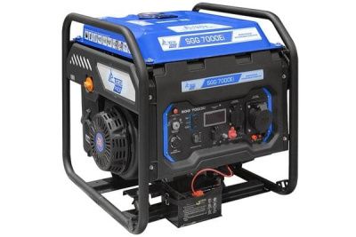 вид модели генератор бензиновый инверторный sgg 7000ei