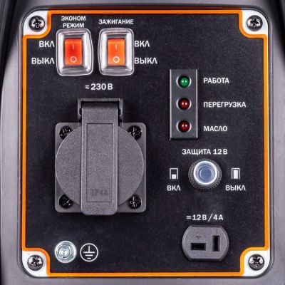 вид модели генератор бензиновый инверторный foxweld gin 1500