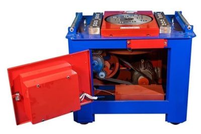 вид модели станок для гибки арматуры vektor gw50 (с чпу)