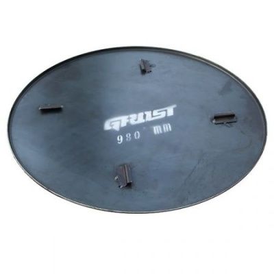 вид модели диск затирочныйgrost 980-3 мм 4 кр grost