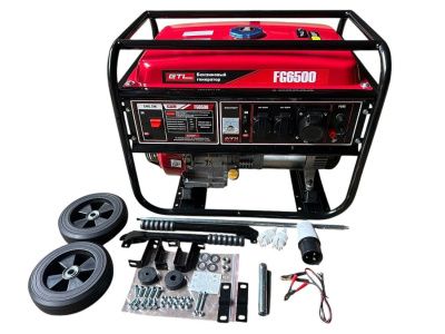 вид модели генератор бензиновый gtl fg6500