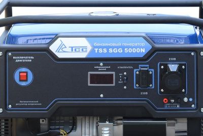 вид модели генератор бензиновый tss sgg 5000n