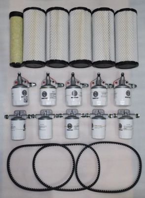 вид модели набор для то на 2000 моточасов к двухпостовому дизельному сварочному генератору tss dual dwg-500