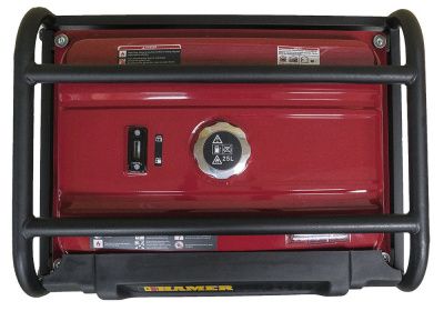 вид модели бензогенератор hamer 10000e-pro