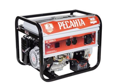Генератор бензиновый Ресанта БГ 8000 Э