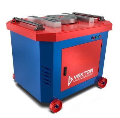вид модели станок для гибки арматуры vektor gw40m (без доводчика)