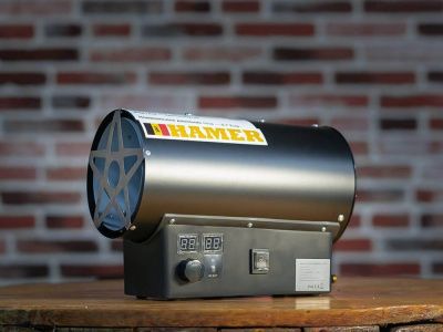 вид модели пушка тепловая газовая автоматическая профессиональная gh-10, 10квт, hamer