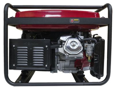 вид модели бензогенератор hamer 6000m-pro