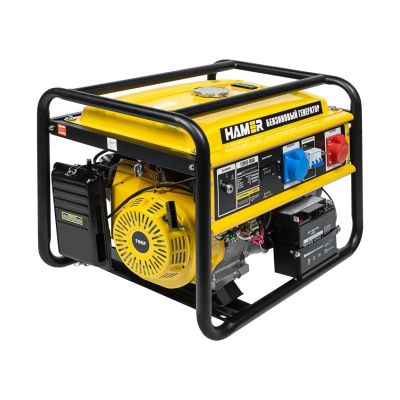 вид модели бензогенератор hamer 12000e-equal