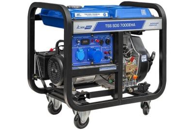 вид модели генератор дизельный tss sdg 7000eha