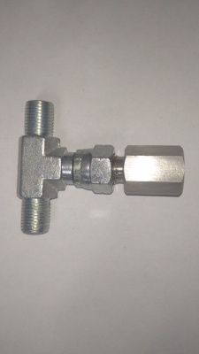 вид модели разъем (тройник) 3/8-1/4-1/4 dp-637tc-2