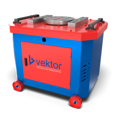 вид модели станок для гибки арматуры vektor gw32 (с доводчиком)