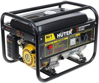 вид модели генератор бензиновый huter dy4000l
