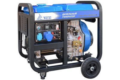 вид модели дизель генератор tss sdg 8000eha