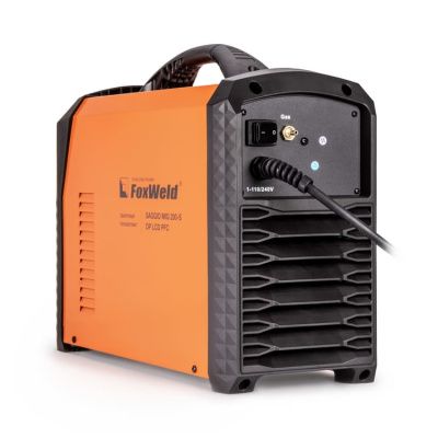 вид модели сварочный полуавтомат foxweld saggio mig 200-s dp lcd pfc