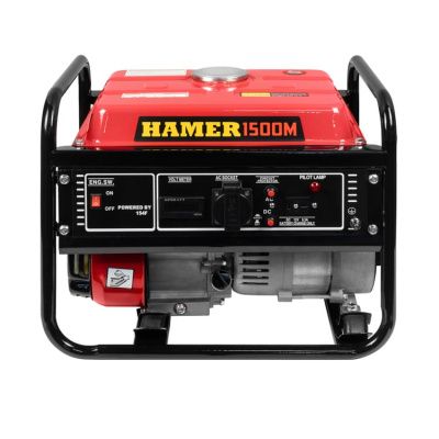 вид модели генератор бензиновый hamer 1500m