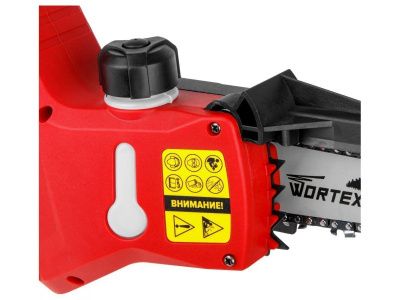 вид модели пила цепная мини wortex cec 2518 в кор. без акб