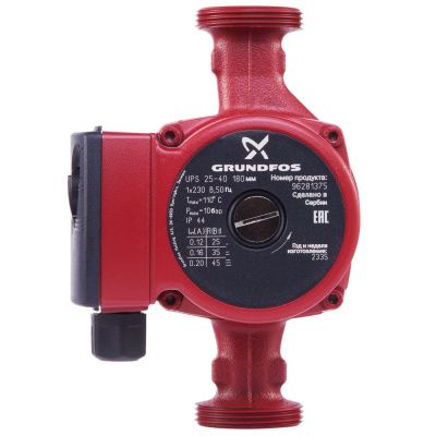 Насос циркуляционный Grundfos UPS 25-40