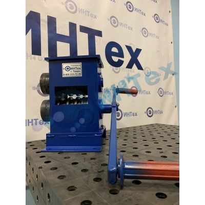 вид модели станок усиление профильной трубы (4 ручья)