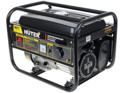 вид модели генератор бензиновый huter dy4000l