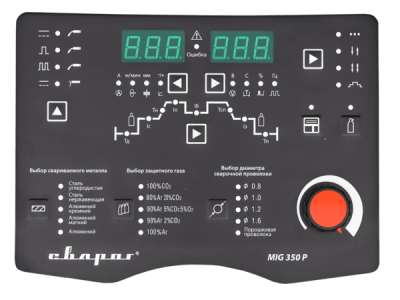 вид модели сварочный полуавтомат сварог mig 350 p "tech" (n316)