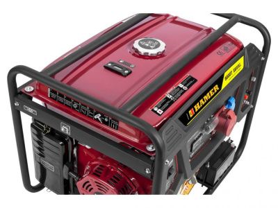 вид модели бензогенератор hamer 9000t-equal