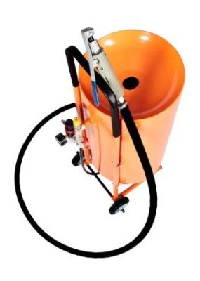 вид модели пескоструйный аппарат спутник 24л