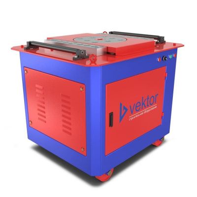 вид модели станок для гибки арматуры vektor gw32 (без доводчика)