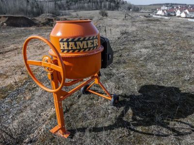 вид модели бетономешалка hamer cm-140 (103u) уценка