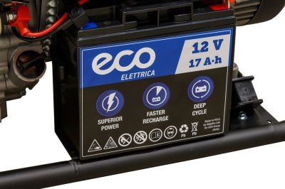 вид модели бензогенератор eco pe-9001e3fp