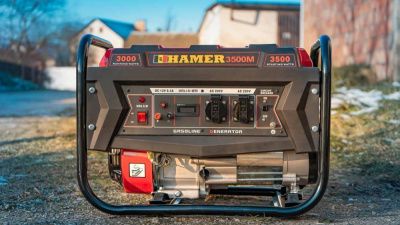 вид модели бензогенератор hamer 3500m (0145u) уценка