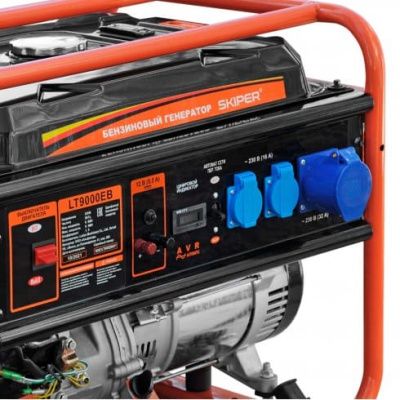 вид модели электростанция skiper lt9000eb