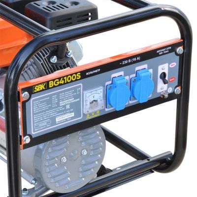 вид модели электростанция sbk bg4100s