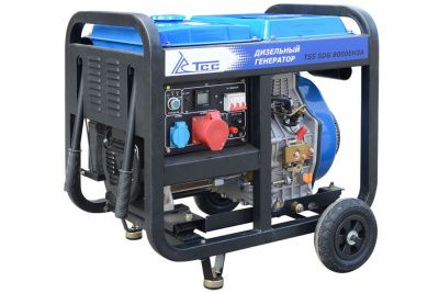 вид модели дизель генератор tss sdg 8000eh3a