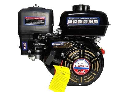 Двигатель бензиновый Lifan 170F (вал 19,05 мм) 7 л.с.