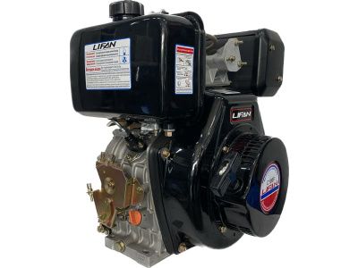 вид модели двигатель дизельный lifan c186f (вал 25 мм)