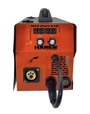 вид модели сварочный полуавтомат hamer mig-200x syn