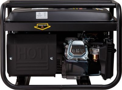 вид модели генератор бензиновый eco pe-7001rs ("black edition")