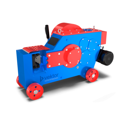 вид модели станок для резки арматуры vektor gq32