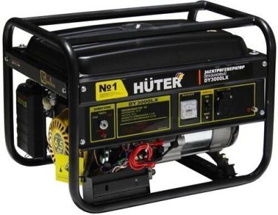 вид модели генератор бензиновый huter dy3000lx