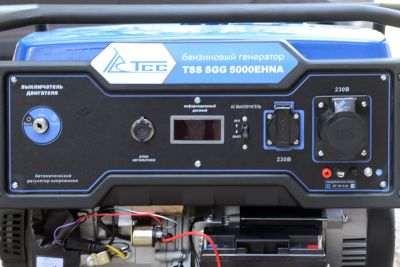 вид модели генератор бензиновый tss sgg 5000ehna